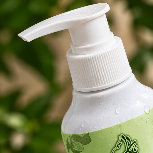 Nayab Herbs herbal shampoo 200ml pump bottle squeezer