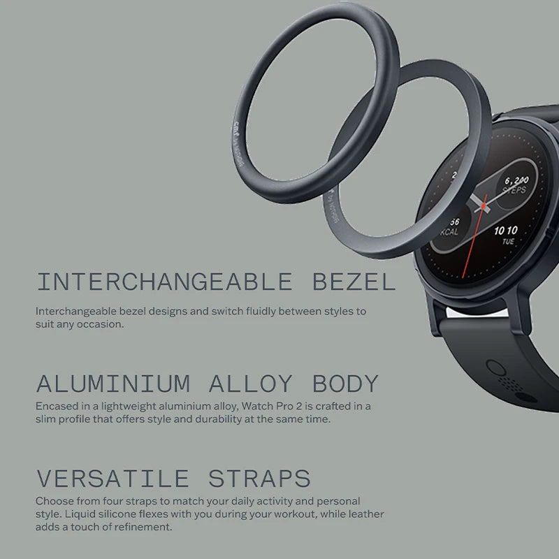 AMOLED Smart Watch With GPS – Bluetooth Calls & 11-Day Battery