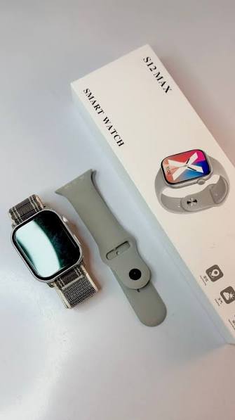 S12 Max Smart Watch – 1.85" Full Touch HD Display, Bluetooth Calling, Health & Fitness Tracker for Android & iOS