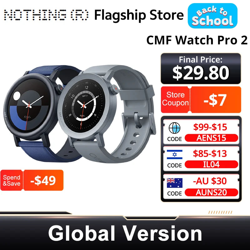 AMOLED Smart Watch With GPS – Bluetooth Calls & 11-Day Battery