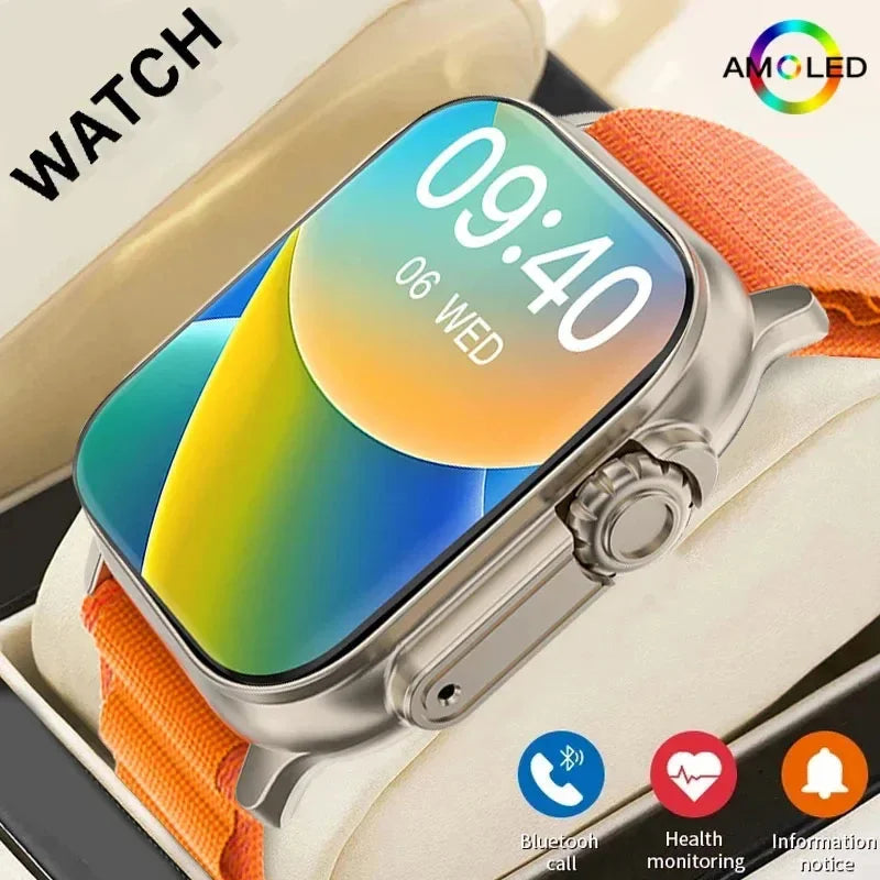 Bluetooth Smart Watch With Call Alerts & Fitness Tracking