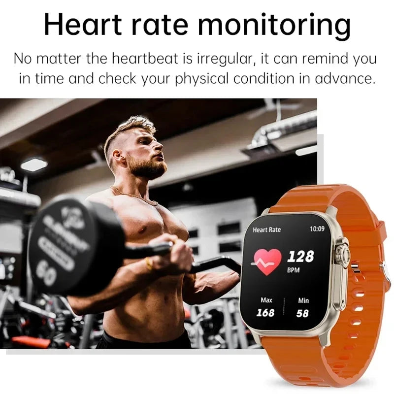 Bluetooth Smart Watch With Call Alerts & Fitness Tracking