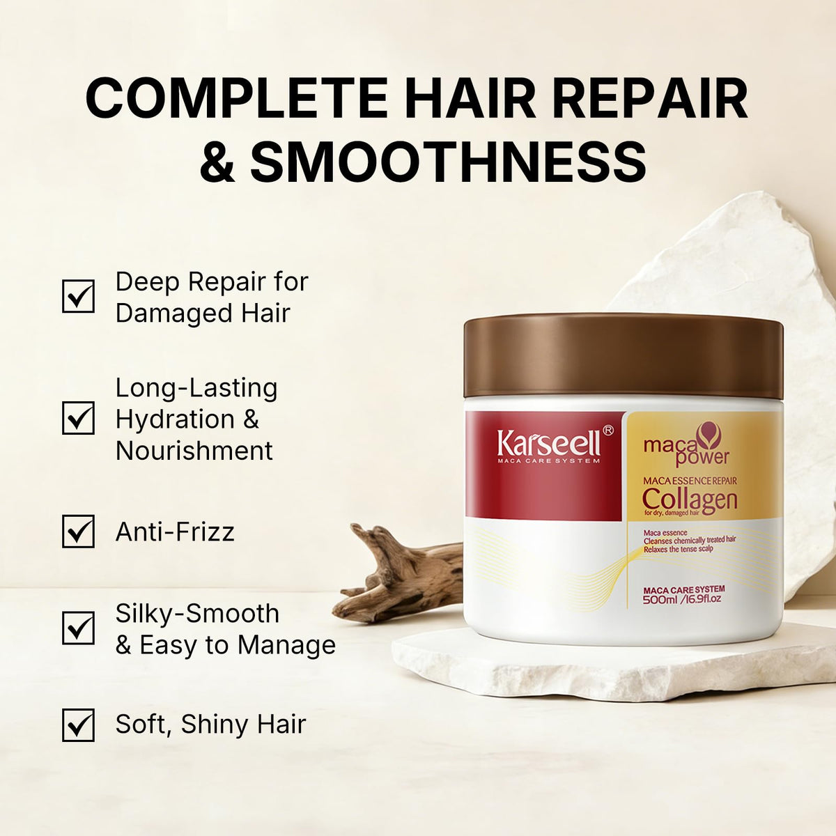 Karseell collagen hair mask 300ml key features