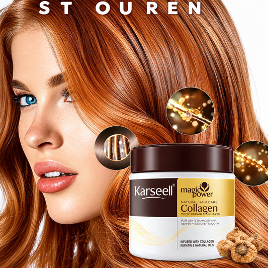 Karseell collagen hair mask 300ml jar packaging